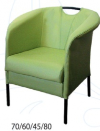 Зелено кресло дизайнерско  